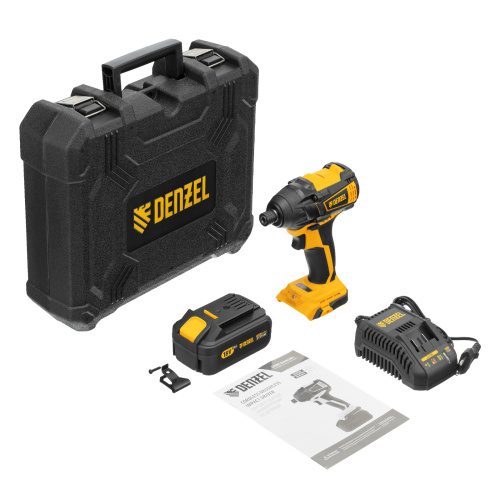 Винтоверт ударный аккумуляторный бесщет CID-IB-200 18В Li-Ion Denzel по ценам производителя в Краснодаре с доставкой по всей России