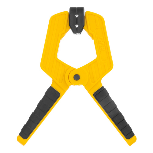 Струбцина клещеобразная, усиленная 65 х 50 мм, двухкомпонентные рукоятки Denzel по ценам производителя в Краснодаре с доставкой по всей России