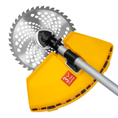 Триммер бензиновый DT-52E, 52 см3, неразъемная штанга, электростартер, состоит из 2 частей Denzel по ценам производителя в Краснодаре с доставкой по всей России