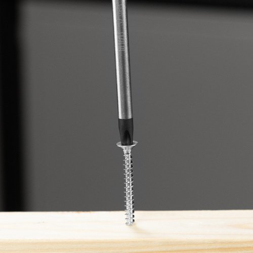 Отвертка, PH3х150 мм, S2, 3к рукоятка Denzel по ценам производителя в Краснодаре с доставкой по всей России