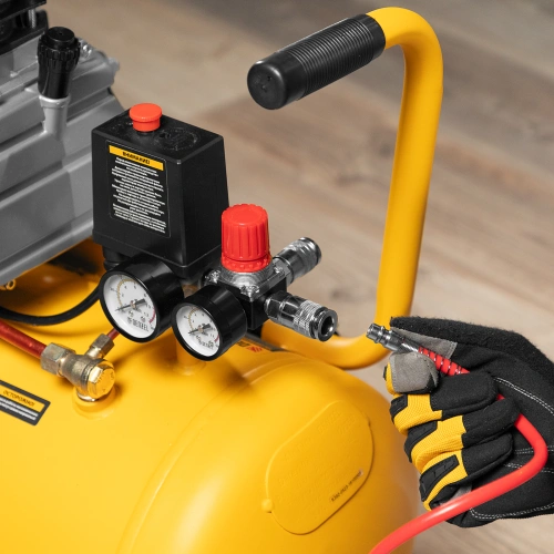 Компрессор воздушный, прямой привод DC1500/50, 1.5 кВт, 50 литров, 220 л/мин Denzel по ценам производителя в Краснодаре с доставкой по всей России