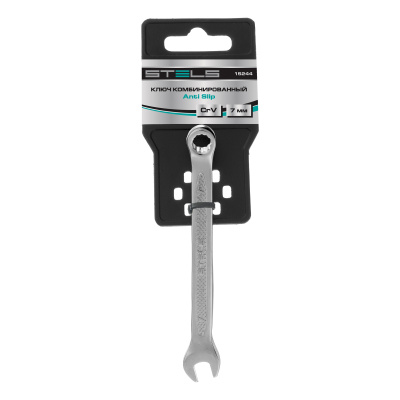 Ключ комбинированный, 7 мм, CrV, антислип Stels по ценам производителя в Краснодаре с доставкой по всей России