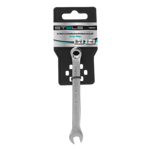Ключ комбинированный, 7 мм, CrV, антислип Stels по ценам производителя в Краснодаре с доставкой по всей России