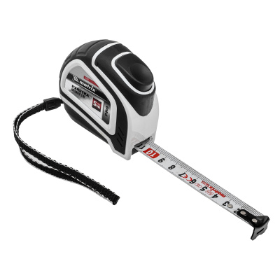 Рулетка Autostop,5 м х 19 мм,двухкомпонентный корпус,автоматическая фиксация,Pro Matrix по ценам производителя в Краснодаре с доставкой по всей России