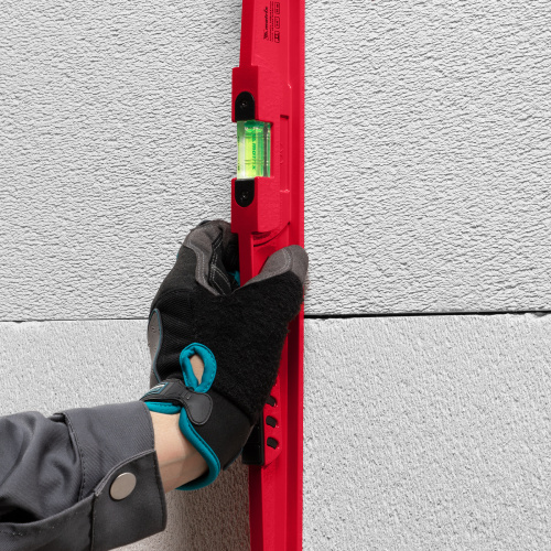 Уровень алюминиевый, 600 мм, литой, 2 глазка (1 фронтальный), ударная площадка Matrix по ценам производителя в Краснодаре с доставкой по всей России