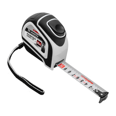 Рулетка Autostop,8 м х 25 мм,двухкомпонентный корпус,автоматическая фиксация,Pro Matrix по ценам производителя в Краснодаре с доставкой по всей России