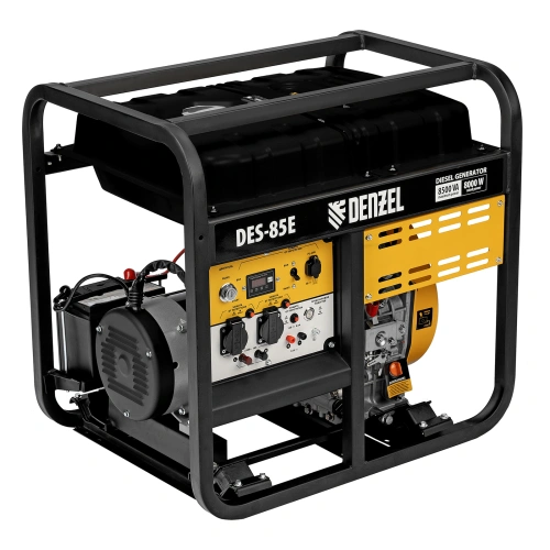 Генератор дизельный DES-85E, 8,5 кВт, 230 В, 16 л, электростартер Denzel по ценам производителя в Краснодаре с доставкой по всей России