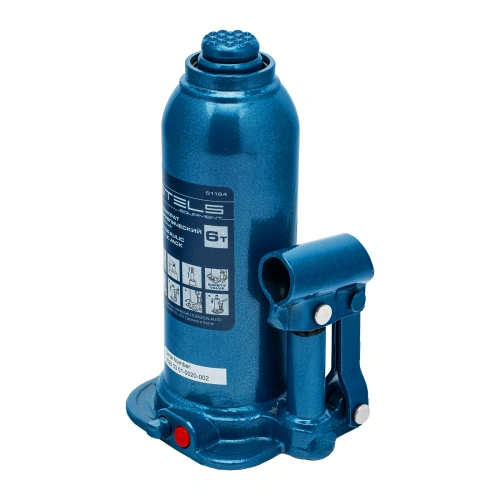 Домкрат гидравлический бутылочный, 6 т, h подъема 207-404 мм Stels по ценам производителя в Краснодаре с доставкой по всей России