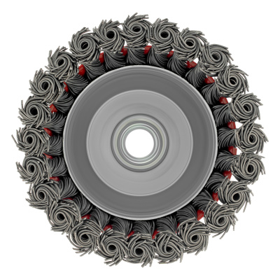 Щетка для УШМ, 100 мм, М14, "чашка", крученая проволока 0.8 мм Matrix по ценам производителя в Краснодаре с доставкой по всей России