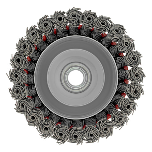 Щетка для УШМ, 100 мм, М14, "чашка", крученая проволока 0.8 мм Matrix по ценам производителя в Краснодаре с доставкой по всей России