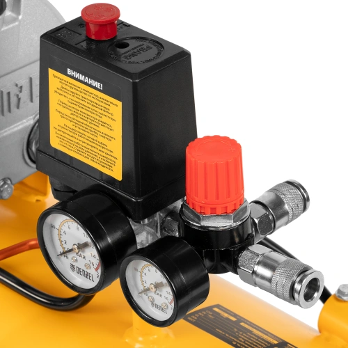 Компрессор воздушный DKV2200/100, Х-PRO 2.2 кВт, 400 л/мин, 100л Denzel по ценам производителя в Краснодаре с доставкой по всей России