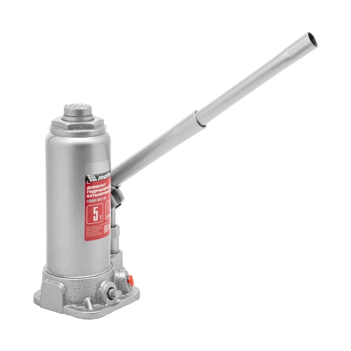 Домкрат гидравлический бутылочный, 5 т, высота подъема 216-413 мм, в пластиковый кейсе Matrix по ценам производителя в Краснодаре с доставкой по всей России