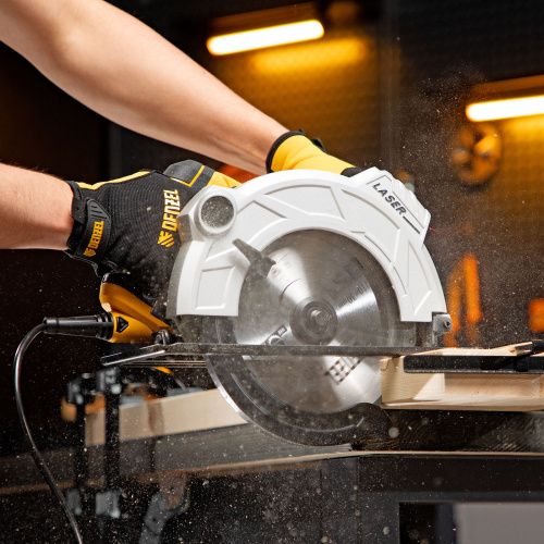 Пила циркулярная CS-210, 1800 Вт, 210 мм Denzel по ценам производителя в Краснодаре с доставкой по всей России