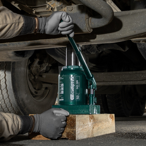 Домкрат гидравлический бутылочный, 50 т, 245-385 мм Сибртех по ценам производителя в Краснодаре с доставкой по всей России