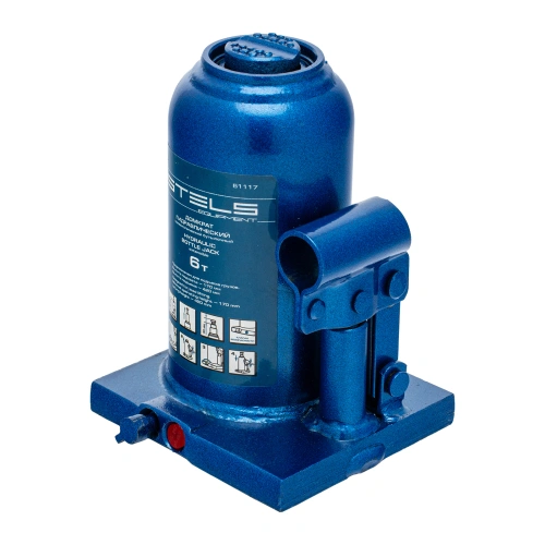 Домкрат гидравлический бутылочный телескопический, 6 т, H подъема 170-420 мм Stels по ценам производителя в Краснодаре с доставкой по всей России