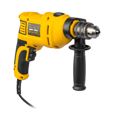 Дрель ударная ID-650, 650 Вт, 0-3000 об/мин, 48000 уд/мин Denzel по ценам производителя в Краснодаре с доставкой по всей России