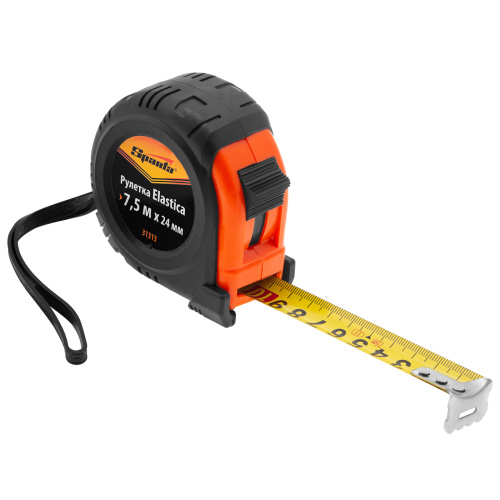 Рулетка Elastica,7,5 м х 24 мм,обрезиненный корпус Sparta по ценам производителя в Краснодаре с доставкой по всей России