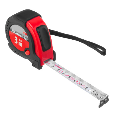 Рулетка Status Magnet fixation,3 м х 16 мм,обрезиненный корпус,зацеп с магнитом Matrix по ценам производителя в Краснодаре с доставкой по всей России