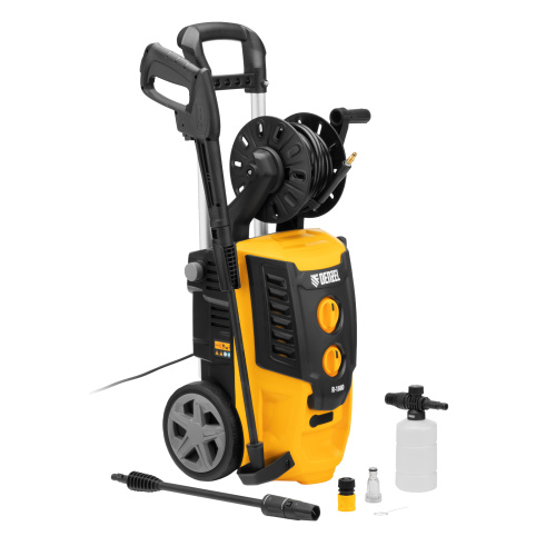 Моечная машина высокого давления R-180D, 2200 Вт, 180 бар, 380 л/ч, с барабаном Denzel по ценам производителя в Краснодаре с доставкой по всей России