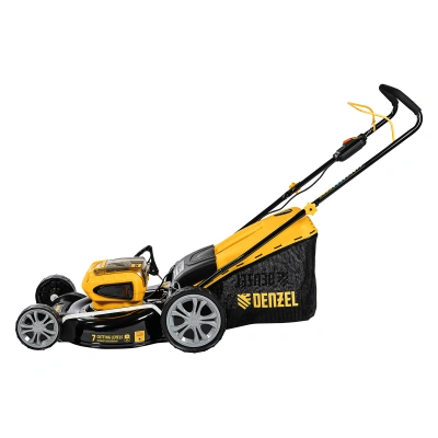 Газонокосилка аккумуляторная бесщеточная RLM450-36, Li-ion, 36 В, 4 Ач, 450 мм, травосборник 40 л Denzel по ценам производителя в Краснодаре с доставкой по всей России
