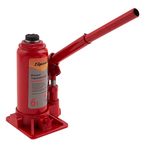 Домкрат гидравлический бутылочный, 6 т, h подъема 180–340 мм Sparta Compact по ценам производителя в Краснодаре с доставкой по всей России
