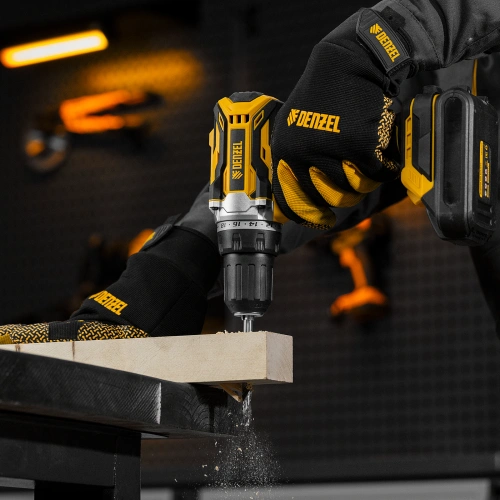 Дрель-шуруповерт аккумуляторная, бесщет. BLDL-18-0 Li-Ion, 18 В Denzel по ценам производителя в Краснодаре с доставкой по всей России