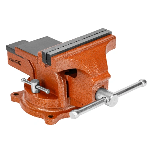 Тиски слесарные, 125 мм, поворотные, с наковальней Sparta по ценам производителя в Краснодаре с доставкой по всей России