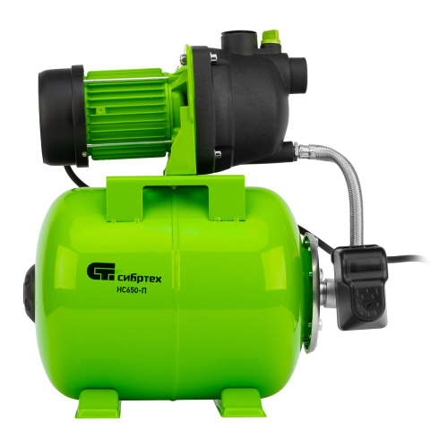 Насосная станция НС650-П, 650 Вт, напор 37 м, 3200 л/ч, ресивер 19 л Сибртех по ценам производителя в Краснодаре с доставкой по всей России