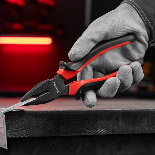 Плоскогубцы комбинированные Black Nickel, 200 мм, двухкомпонентные рукоятки Matrix по ценам производителя в Краснодаре с доставкой по всей России