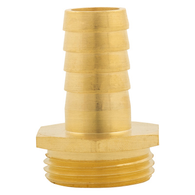 Штуцер для шланга 3/4" с наружной резьбой G1" Denzel по ценам производителя в Краснодаре с доставкой по всей России