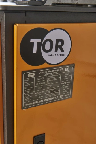 Станок для гибки арматуры 32/28мм 3кВт TOR GW32M по ценам производителя в Краснодаре с доставкой по всей России