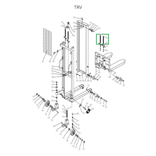 Цепь гидроузла  для TRV1020 по ценам производителя в Краснодаре с доставкой по всей России