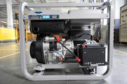 Генератор дизельный 5,0 кВт 220В с электростартером и колесами TOR KM5000D по ценам производителя в Краснодаре с доставкой по всей России