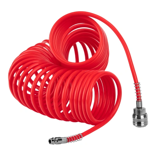 Шланг спиральный воздушный, 5 м, с быстросъемными соединениями Matrix по ценам производителя в Краснодаре с доставкой по всей России