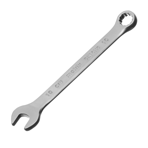 Ключ комбинированный, 10 мм, CrV, матовый хром Matrix по ценам производителя в Краснодаре с доставкой по всей России