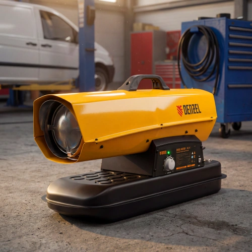 Дизельная тепловая пушка DHG-25i, 25 кВт, 600 м3/ч, прямой нагрев, термостат Denzel по ценам производителя в Краснодаре с доставкой по всей России