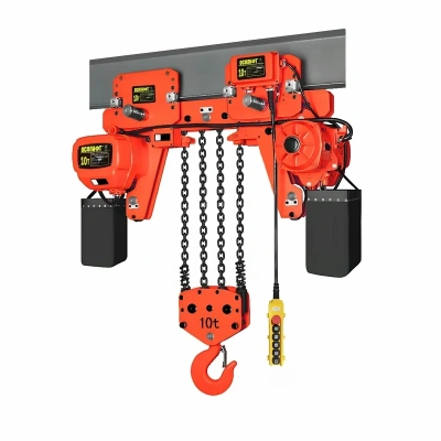 10т 12м УСВ таль цепная ТЭЦ OCALIFT 10-04LHD 380в передвижная двухскоростная купить в Москве с доставкой по всей России | ProtosMarket.ru