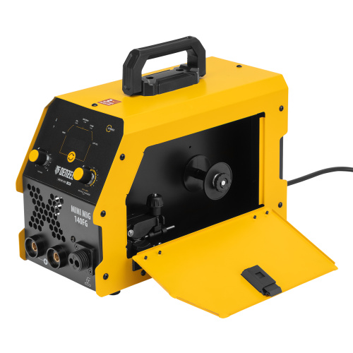 Аппарат инвертор. полуавтомат. сварки Mini MIG-140FG, 140 А, ПВ 60% Denzel по ценам производителя в Краснодаре с доставкой по всей России