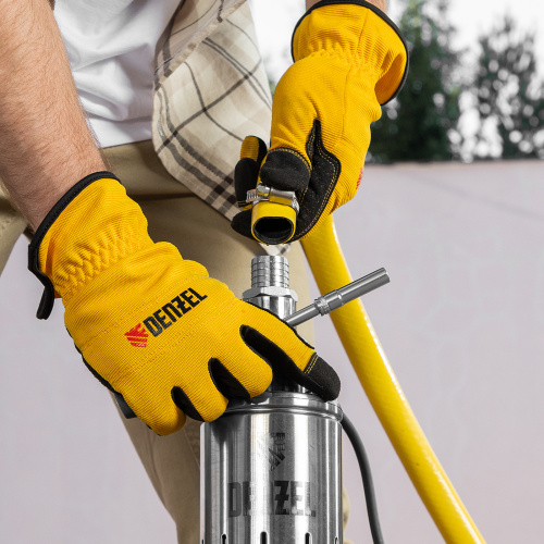 Скважинный насос DWS-4-100, винтовой, диаметр 4", 800 Вт, 1700 л/ч, напор 100 м Denzel по ценам производителя в Краснодаре с доставкой по всей России