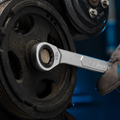 Ключ комбинированный трещоточный, 18 мм, количество зубьев 100 Gross по ценам производителя в Краснодаре с доставкой по всей России