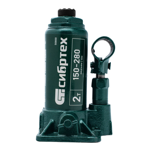 Домкрат гидравлический бутылочный, 2 т, 150-280 мм Сибртех по ценам производителя в Краснодаре с доставкой по всей России