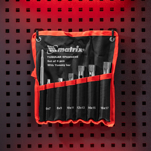 Набор ключей трубчатых торцевых 7 предметов Matrix по ценам производителя в Краснодаре с доставкой по всей России