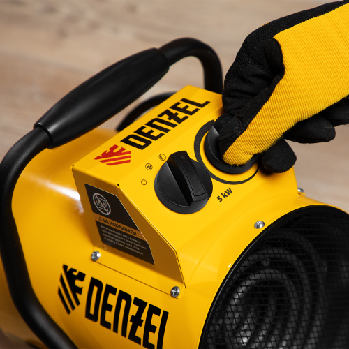 Тепловая пушка SFH-5000, 230 В, 260 м3/ч, вентилятор 3 режима, 3000/4500 Вт Denzel по ценам производителя в Краснодаре с доставкой по всей России