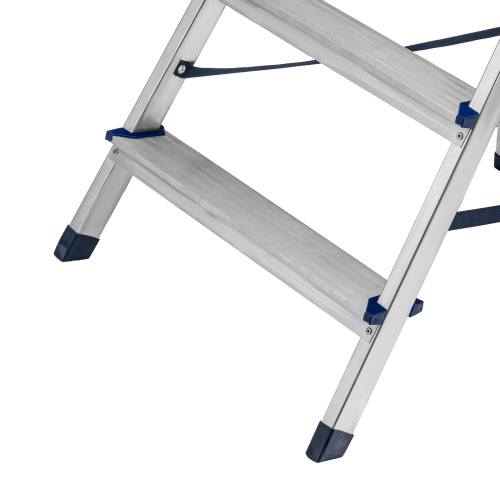 Стремянка двусторонняя 5 ступеней, алюминиевая, Сибртех по ценам производителя в Краснодаре с доставкой по всей России