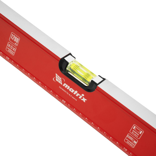 Уровень алюминиевый, фрезерованный, 3 глазка, рукоятки, 1200 мм Matrix по ценам производителя в Краснодаре с доставкой по всей России