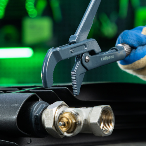 Ключ трубный рычажный КТР-0, 1/2", кованый, тип "B" Сибртех по ценам производителя в Краснодаре с доставкой по всей России