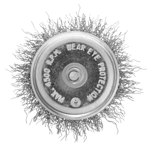 Щетка для дрели, 50 мм, "чашка" со шпилькой, витая проволока 0.3 мм Сибртех по ценам производителя в Краснодаре с доставкой по всей России