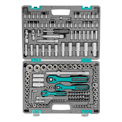 Набор инструментов, 1/4", 3/8", 1/2", Cr-V, S2, усиленный кейс, 151 предмет Stels по ценам производителя в Краснодаре с доставкой по всей России