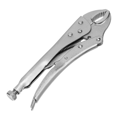 Зажим ручной, полукруглый захват, 220 мм Сибртех по ценам производителя в Краснодаре с доставкой по всей России