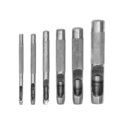 Набор пробойников для кожи 3 4 6 8 10 12.5 мм, 6 шт, чехол Сибртех по ценам производителя в Краснодаре с доставкой по всей России